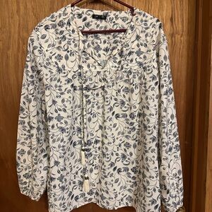 Cotton Bleu blouse size M